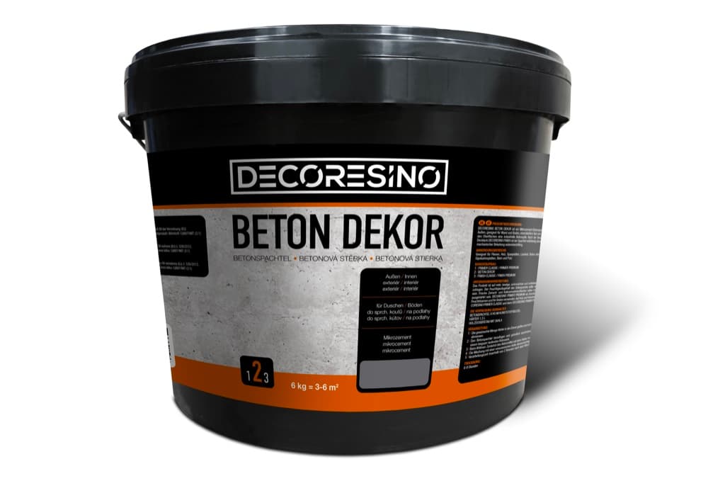 Beton Dekor — Myší šedá, 6 kg